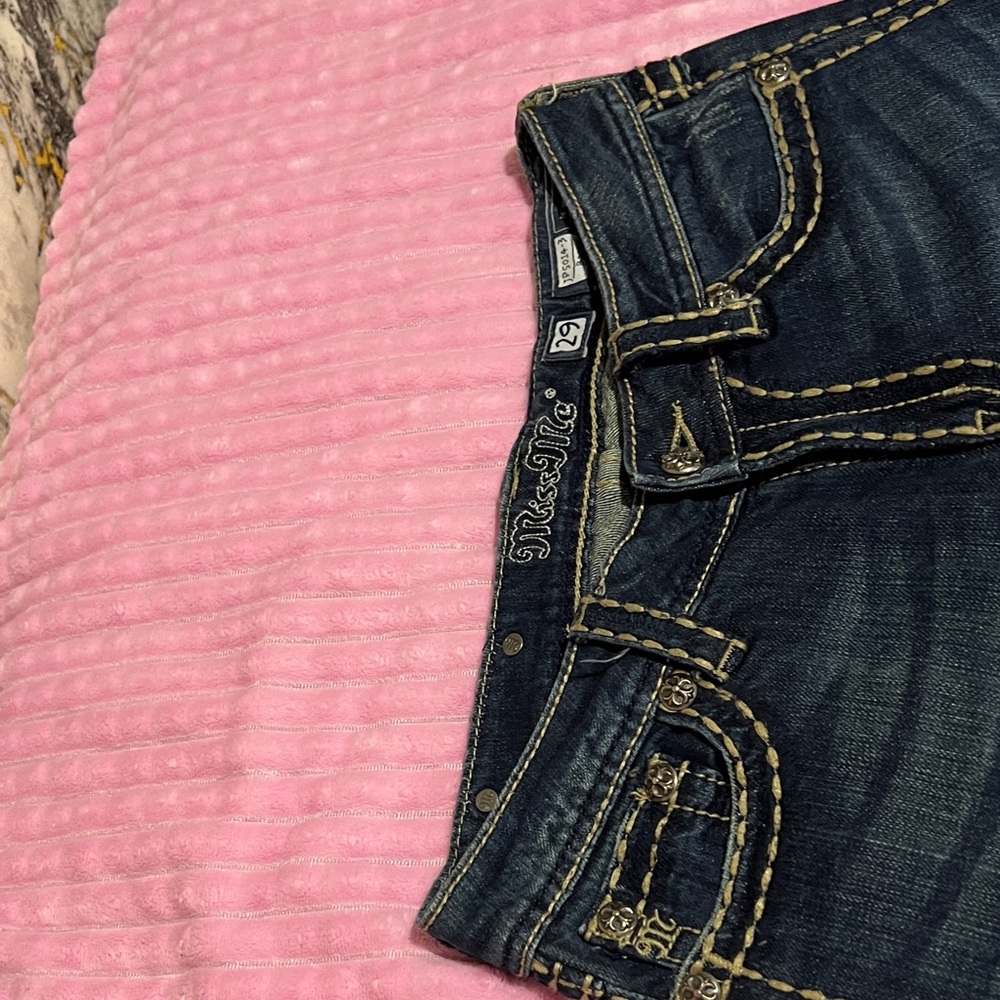 Miss Me Women's High Rise Dark Blue Jeans